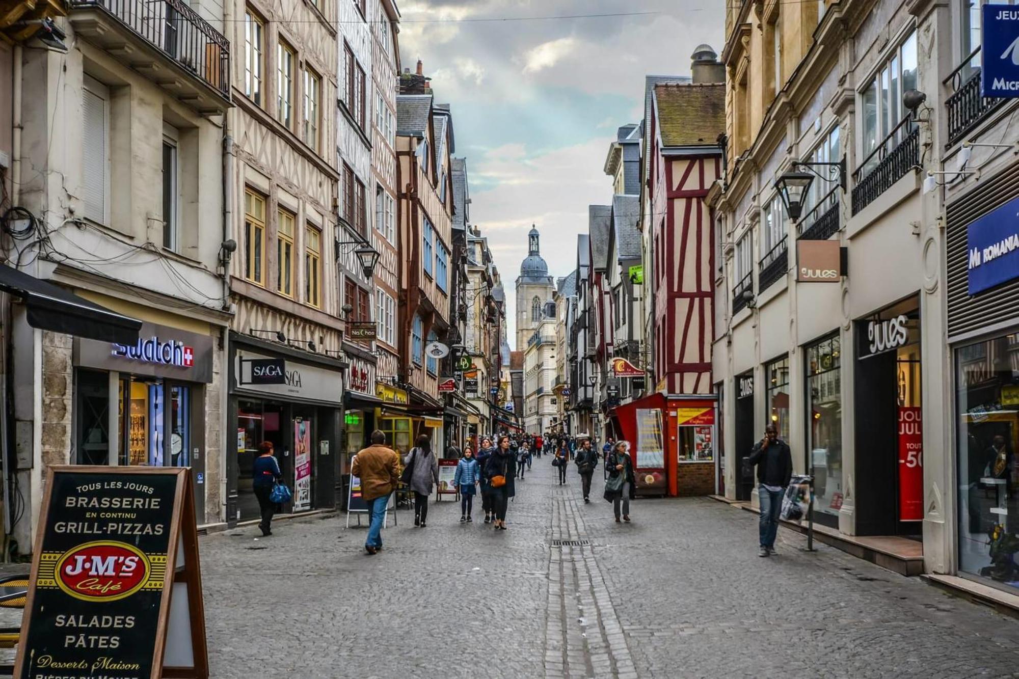 Les 3 Clochers - Cosy Et Confort - Hypercentre Rouen Dış mekan fotoğraf